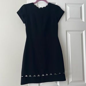 Club Monaco scalloped dress